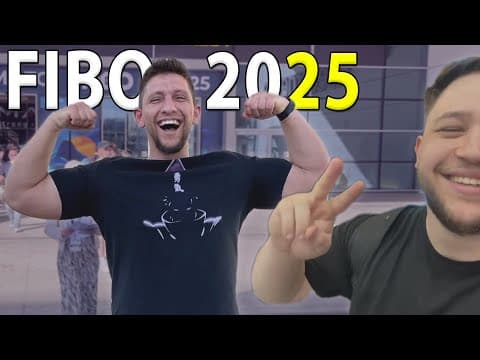 KEIN ESSEN BEKOMMEN 💀 FIBO 2025 Vlog 🔥